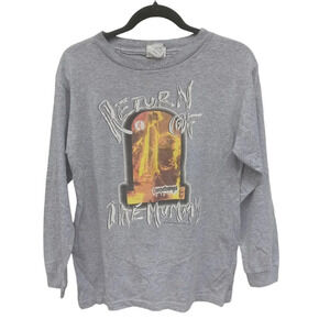 Vtg Goosebumps Return of the Mummy Youth Sz 14/16 Long Sleeve T-Shirt Halloween